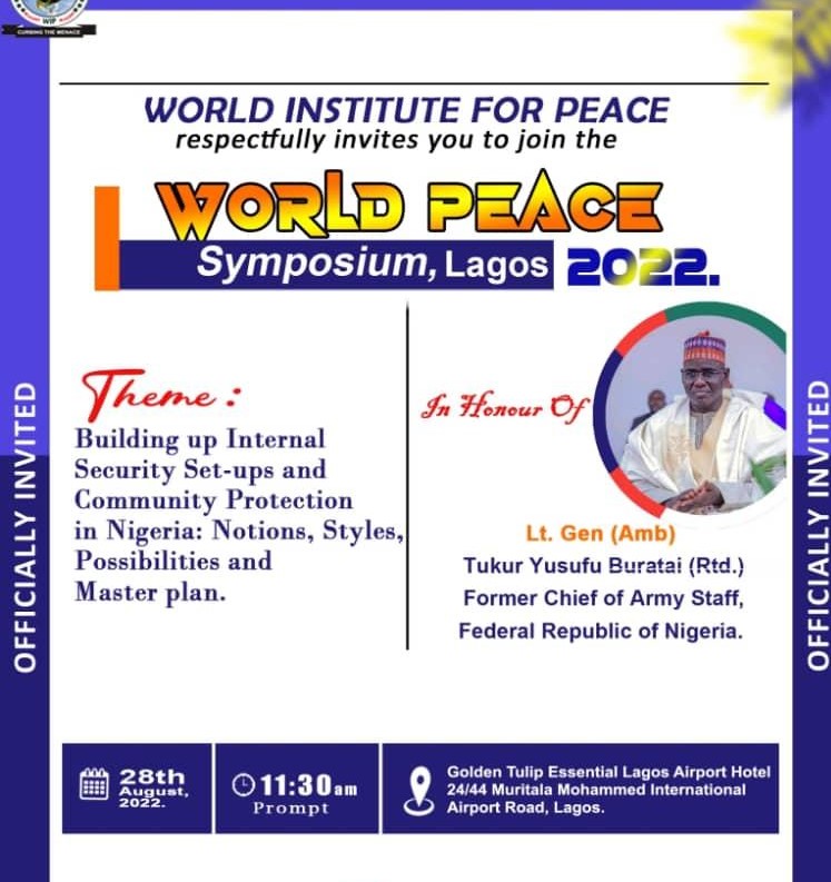 World peace symposium