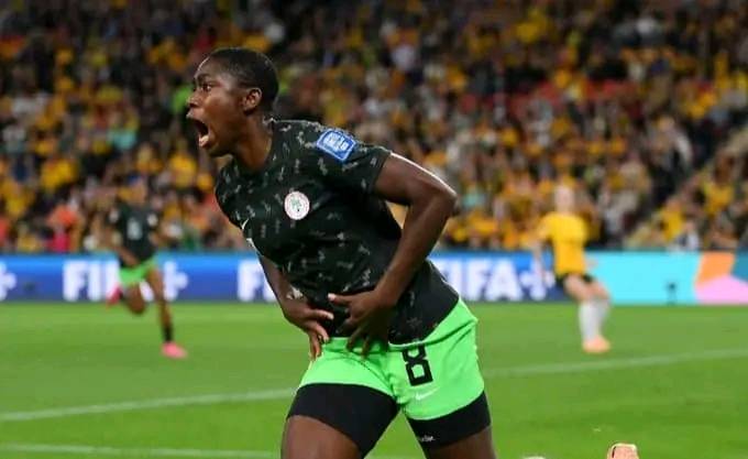 Joy As Super Falcons Secure First Win The FIFA Women's World Cup