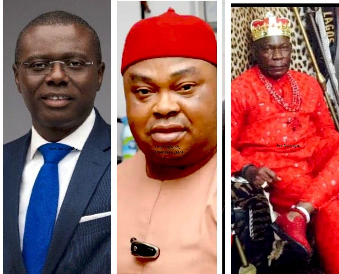 Collapse Of Ajao Estate Eze In Court: Chief Solomon Aguene, President Ohanaeze Ndigbo Lagos, Continues To Plead With Sanwo-Olu For Ngwe Nwajagu’s Release