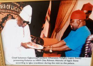 Chief Solomon Ogbonna Aguene, President, Ohanaeze Ndigbo, Lagos, Congratulates Tinubu On Election Court Victory, Oba Akiolu on 80th Birthday, Calls For Nnamdi Kanu’s release