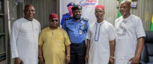 President Of Ohanaeze Ndigbo Visits New Commissioner Of Police Lagos January 18 For The Interest Of Ndigbo In Lagos