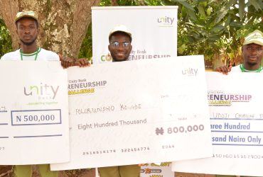 Unity Bank Upgrades Corpreneurship Prize Money To N16m Per Stream