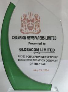 Glo Emerges Champion Telecom Company Of The Year 