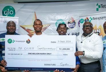 Somtochukwu Is First Millionnaire In Glo Jolly Win Promo  