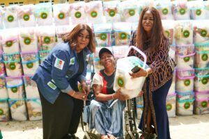 Glo Tackles Hunger In Delta, Gives Thousands Of Women Food Packs