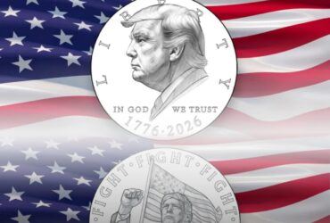 Historic! President Trump’s Face To Appear On America’s $1 Coin