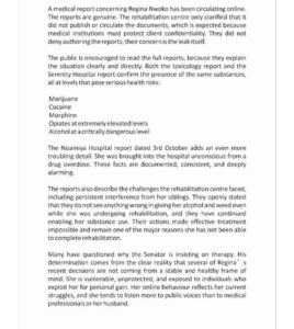 Senator Ned Nwoko Reveals Messier DetailsAbout Estranged Wife’s alleged Drug Abuse, Counters Serenity Royale Hospital’s Denial