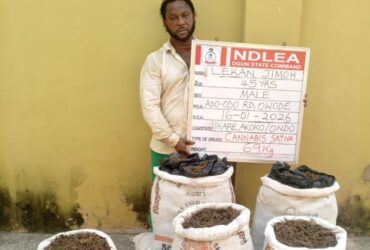 One Of The Most Wanted drug kingpins ‘Kanmo-Kanmo’ arrested by NDLEA Operatives
