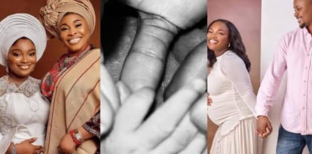 Gospel Singer,Tope Alabi, Graduates To Grandma As Daughter, Ayomiku, Welcomes Adorable Baby Girl