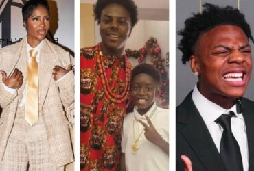 Tiwa Savage Makes Son, Jamil’s Dream Come True As He Meets Global Star iShowSpeed