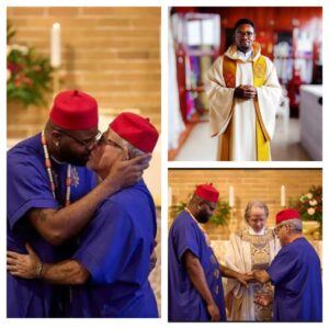 "I Will Leave The Catholic Church" — Nigerian Priest Issues Stark Warning After Viral Same-Sex Wedding