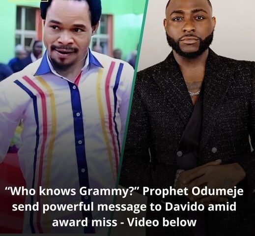 Prophet Odumeje Reacts To Davido's Loss At The 2026 Grammy Awards