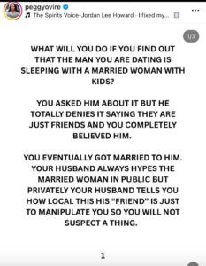 Peggy Ovire Breaks Silence With Explosive Innuendo About Cheating Allegations Against Husband