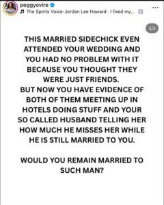 Peggy Ovire Breaks Silence With Explosive Innuendo About Cheating Allegations Against Husband