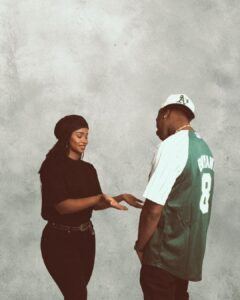 Priscilla Ojo & Juma Jux Recreate 2Pac & Janet Jackson For 1st Anniversary