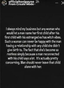 Toni Payne Shades Rosy Meurer: “Naming Your Child After His Ex’s Son Is A Witch Vibe”