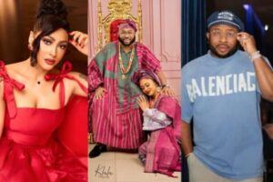 Valentine’s Day Dlues: As Tonto Dikeh Warns Against Valentine’s Immoral Sex, Meurer Re Enacts Heart Felt Love For Churchill