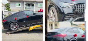 Nollywood Actress Yetunde Barnabas Receives New Mercedes-Benz GLS Gift From Footballer Husband
