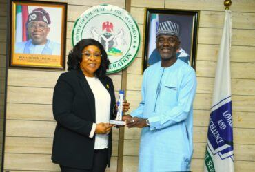 Aminu Maida, Executive Vice Chairman/CEO, Nigerian Communications Commission, Visits Head Of Service