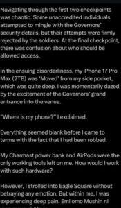 Stolen Iphone 17 Pro Max Belonging To Governor Sanwo-Olu's Aide Allegedly Found With Nasarawa Justice Ministry Staff During APC Convention