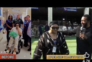 Evangelist Chukwuebuka Anozie Obi, Heals A  UK Woman, Christine Chika Anyanwu, Who Was  Paralysed For One Year {Video}