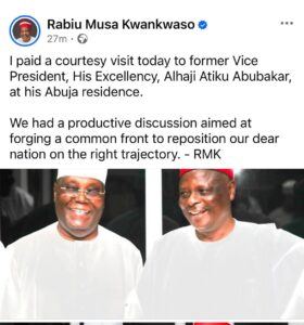 Rabiu Kwankwaso’s 2023 Error Taints His Defection To ADC As “Medicine After Death,” Says Progress Okuk, Social Educator And Business Woman