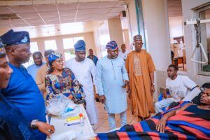 APC National Chairman, Nentawe Yilwatda, Wife, Visit Angwan Rukuba Attack Victims, Donates N15 Million, Calls For Collective ActionsTo Prevent Recurrence