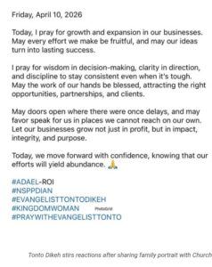 Tonto Dikeh's Emotional Prayer Post Provokes Speculations About Final Reconciliation With Ex-Husband, Olakunle Churchill