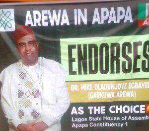 I Will Use Legislative Instrument To Reshape Maritime Enterprise For Enhanced Benefits For Host Community---Dr. Mike Oladunjoye Egbayelo, 2027 Apapa 11 Lagos House Of Assembly Aspirant