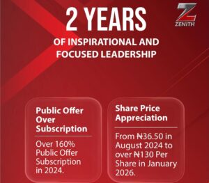 Just Two Years On The Saddle As Zenith Bank Group CEO, Adaora Umeoji’s Success Story And Transformational Leadership Resonate Across The Globe {Video}
