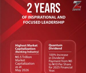 Just Two Years On The Saddle As Zenith Bank Group CEO, Adaora Umeoji’s Success Story And Transformational Leadership Resonate Across The Globe {Video}