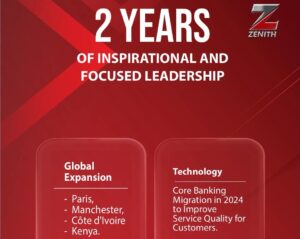 Just Two Years On The Saddle As Zenith Bank Group CEO, Adaora Umeoji’s Success Story And Transformational Leadership Resonate Across The Globe {Video}