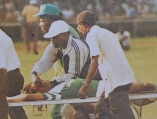 As Etim Esin Pays Tribute To Sam Okwaraji, Did The 71st Minute Yellow Card Connect One Of Nigeria's Saddest Deaths {Video}