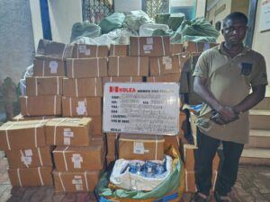 NDLEA Intercepts Cocaine Concealed In Local Mortar For Shipment To China And Italy {Video}