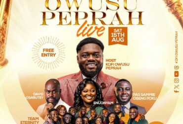 Kofi Owusu Peprah, Award-Winning Ghanaian Gospel Musician To Usher Believers Into Spiritual Renewal On Saturday, August 15