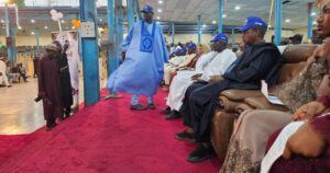 Senator Yakubu Lado Danmarke honoured by Bayero University students