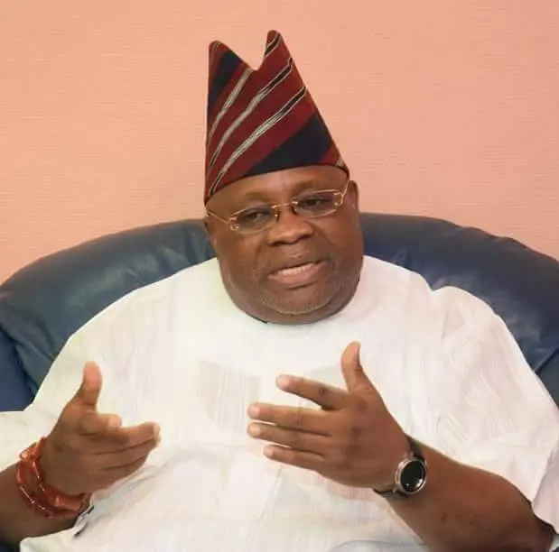 Governor Ademola Adeleke faces criticism over early endorsement of Tinubu 2027