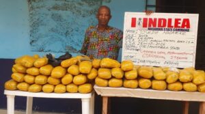 NDLEA Intercepts Cocaine Concealed In Local Mortar For Shipment To China And Italy {Video}