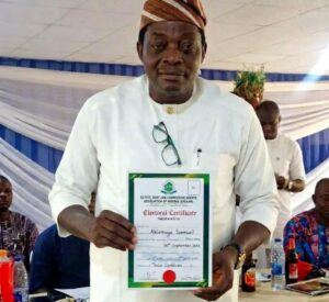 ERCAAN 9th AGM: Apostle Akintayo Kayode Samuel Elected Okota Zone Chairman