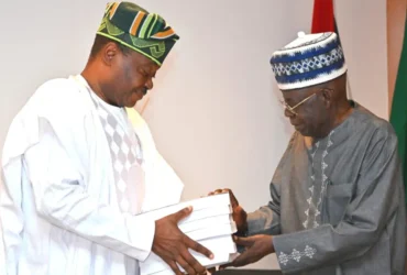 Jimoh Ibrahim presents UN’s $14bn Proposed 2027 Budget to Tinubu, Silent On Nigeria’s benefits